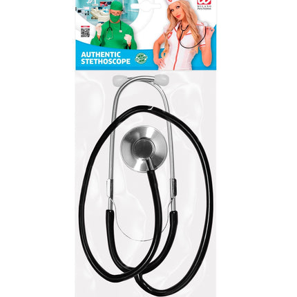 Lääkäri väärennetty stetoskooppi sininen