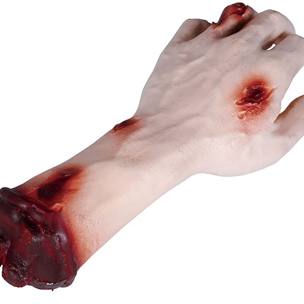 Halloween väärennetty käsi haavat 25cm