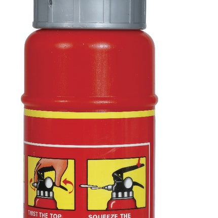 Punainen väärennetty palosammutin 23cm