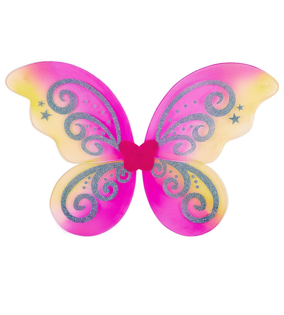 Värilliset siivet Glitter