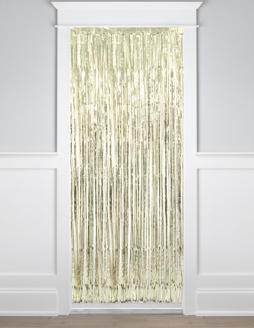 Kultainen oviverho 2m