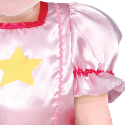 Prinsessa mekko vaaleanpunainen tyttö