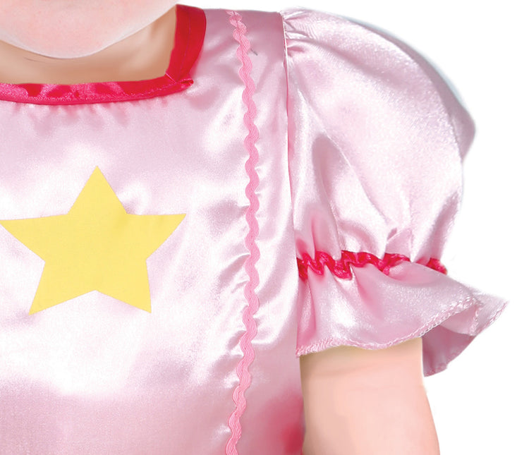 Prinsessa mekko vaaleanpunainen tyttö