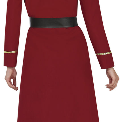 Merirosvopuku Bordeaux Red Ladies