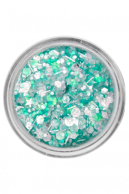 PXP Pressed Chunky Glitter Creme Sea Green Candy 10 ml