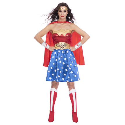 Aikuisten puku Wonder Woman Classic XXL