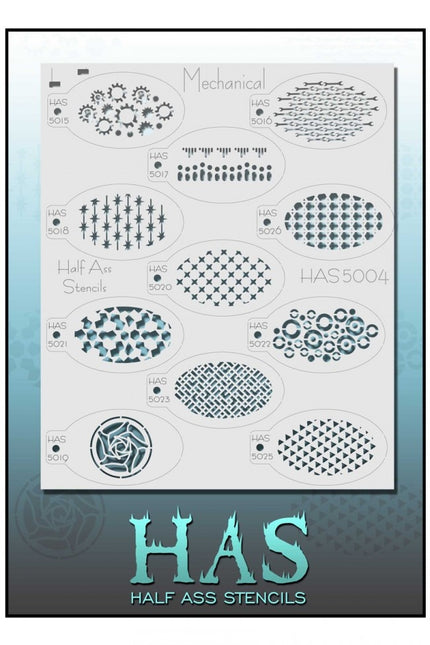 Half Ass Schmink malli Mekaaninen 5004