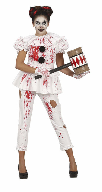 Pelle Halloween puku Ladies Bloody