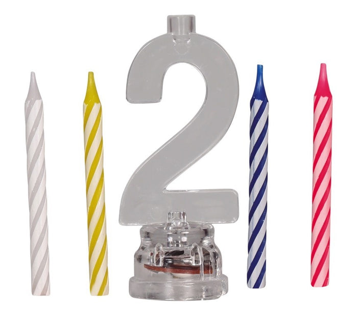 Kynttilänjalka 2 vuotta Led 13cm