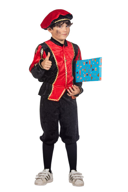 Pietenpak Kind Punainen/Musta Luxe