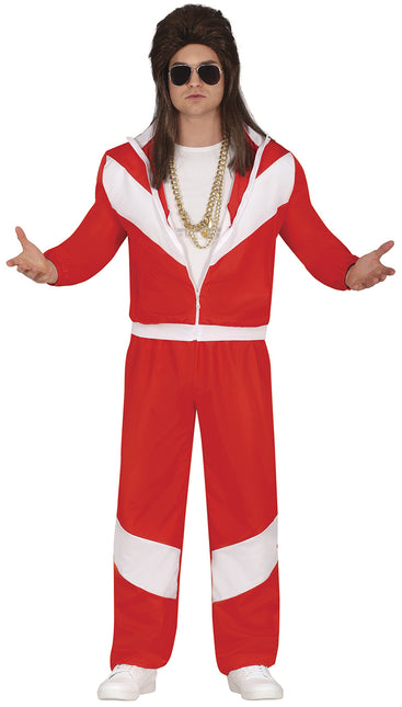 Punainen valkoinen verkkarit viallinen miehet