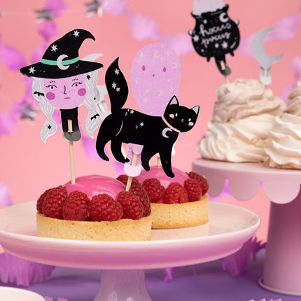 Halloween Cupcake Topperit 14cm 6kpl