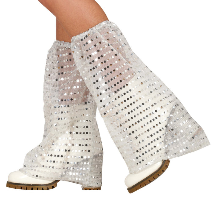 Hopea Legwarmers paljetteja kangas Organza