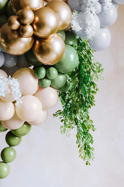 Lehti Kuivatut kukat Vihreä 1m