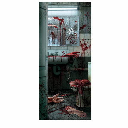 Halloween ovi juliste raajat 1.8m