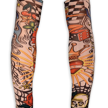 Värillinen väärennetty tatuointi Miami