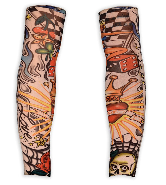 Värillinen väärennetty tatuointi Miami