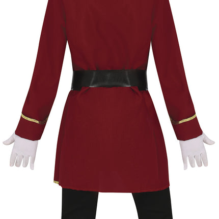 Merirosvo puku punainen tyttö