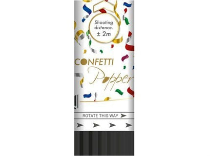 Värillinen konfettitykki 11cm