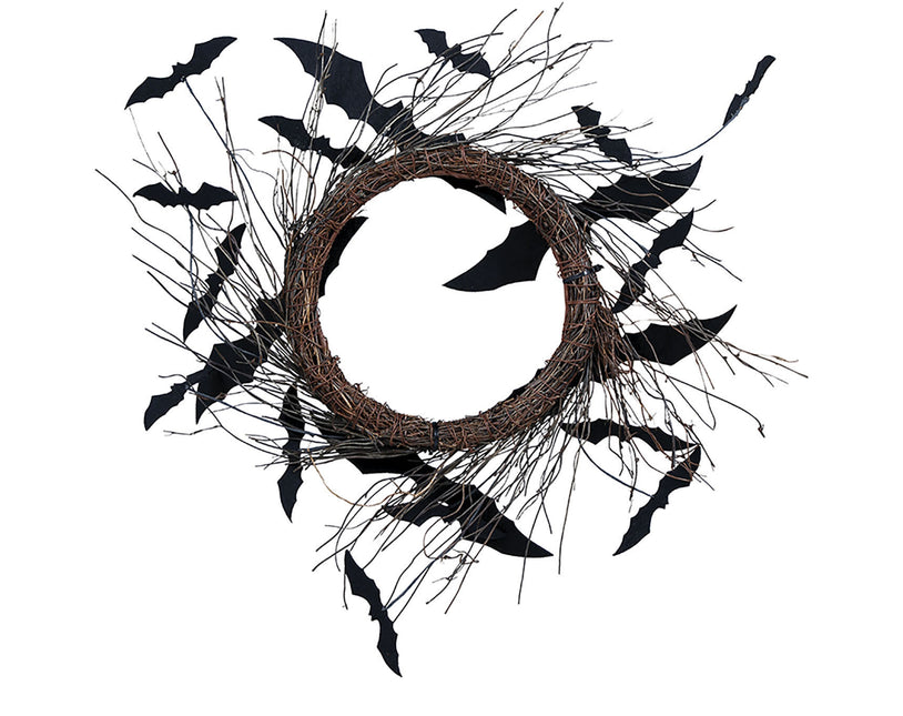 Halloween kruunu lepakot 30cm