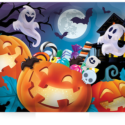 Halloween pöydän koriste kurpitsa 24cm