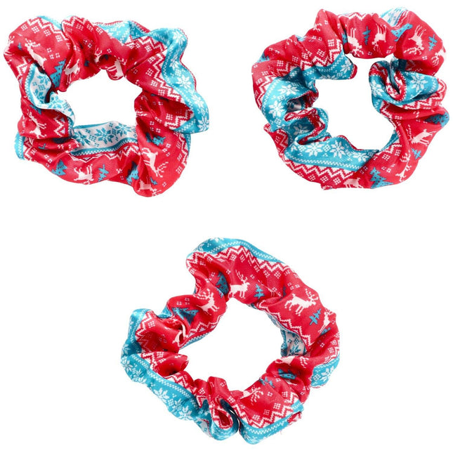 Joulu Scrunchies 3kpl