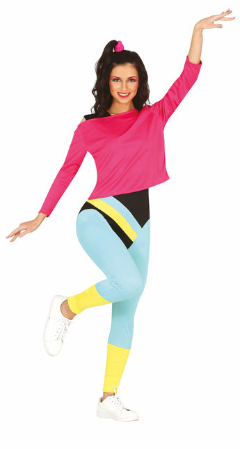 Urheilija puku naiset vaaleanpunainen