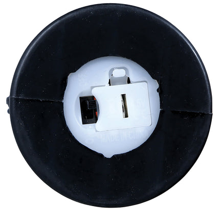 Musta oranssi Halloween pöydän koriste kurpitsa lyhty 10cm