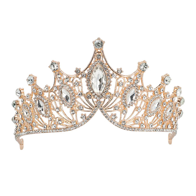Prinsessan kruunu Rose Gold metalli