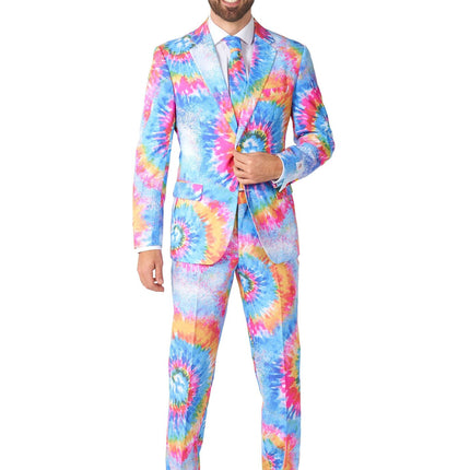 Sateenkaari Hippie 60-luvun puku Miehet OppoSuits