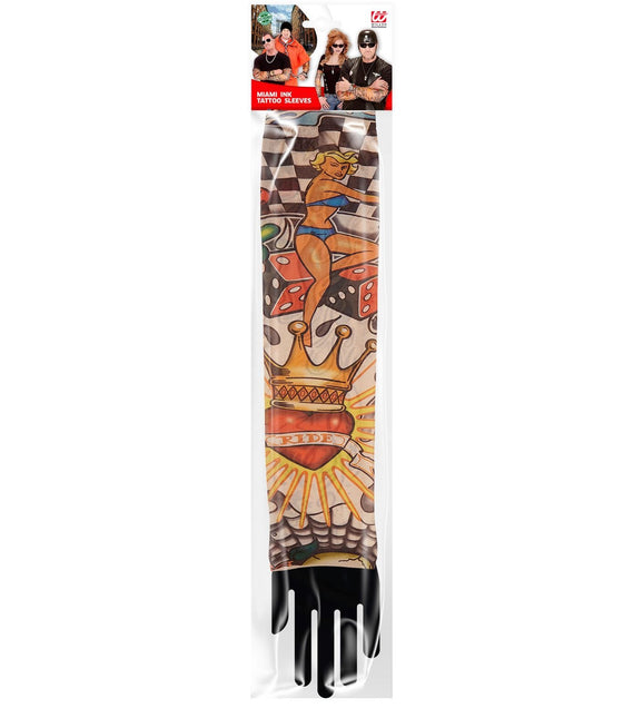 Värillinen väärennetty tatuointi Miami
