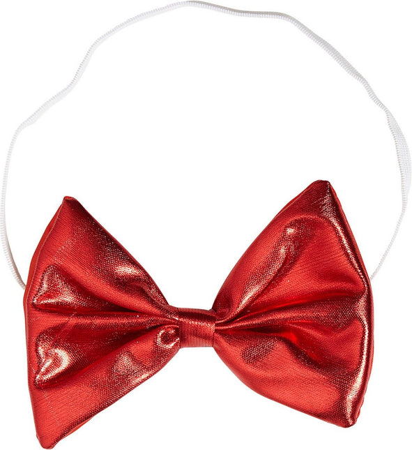 Punainen rusetti metallinen