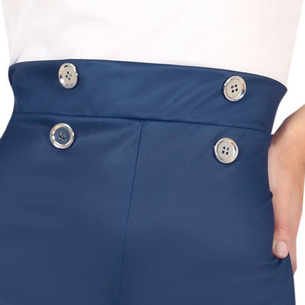 Puku Sininen Valkoinen Ladies Sailor