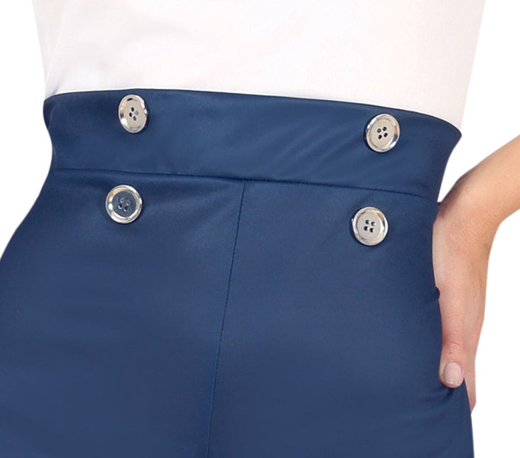 Puku Sininen Valkoinen Ladies Sailor