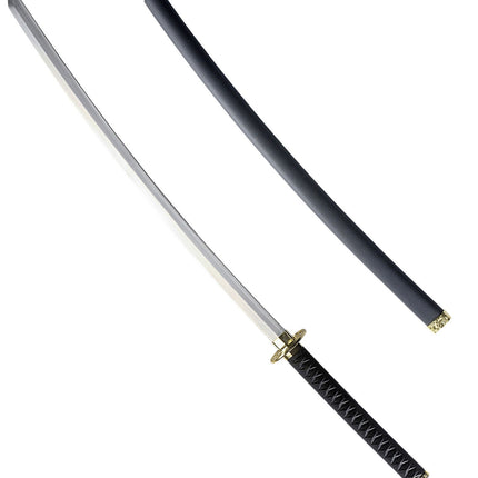 Musta hopea väärennetty miekka 1.07m