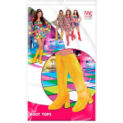 Keltainen saappaan kansi