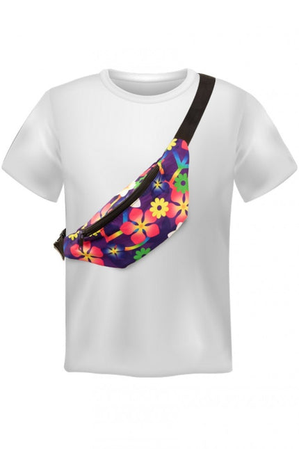 Hip laukku Flower Power Violetti