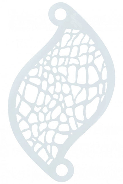 Valkoinen Make Up malli Snake Print