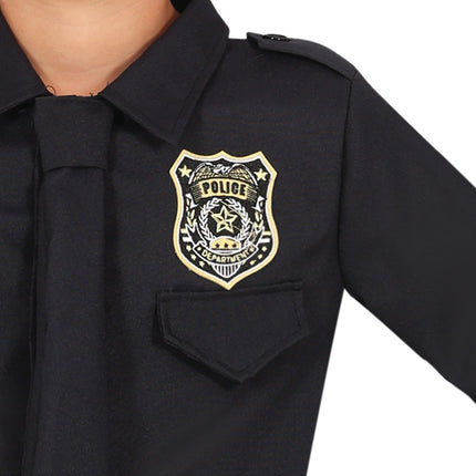 Poliisi puku musta poika