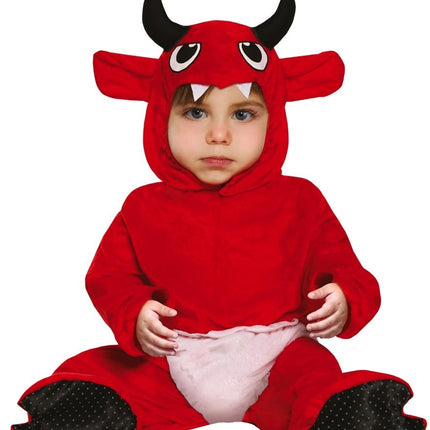 Halloween puku vauva punainen