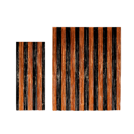 Halloween oviverho musta oranssi 2.4m