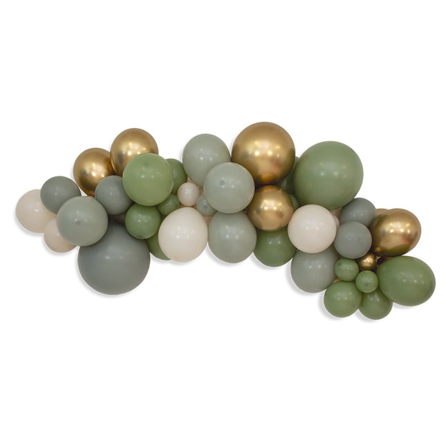 Ilmapallot DIY ilmapallosarja Lehtivihreä