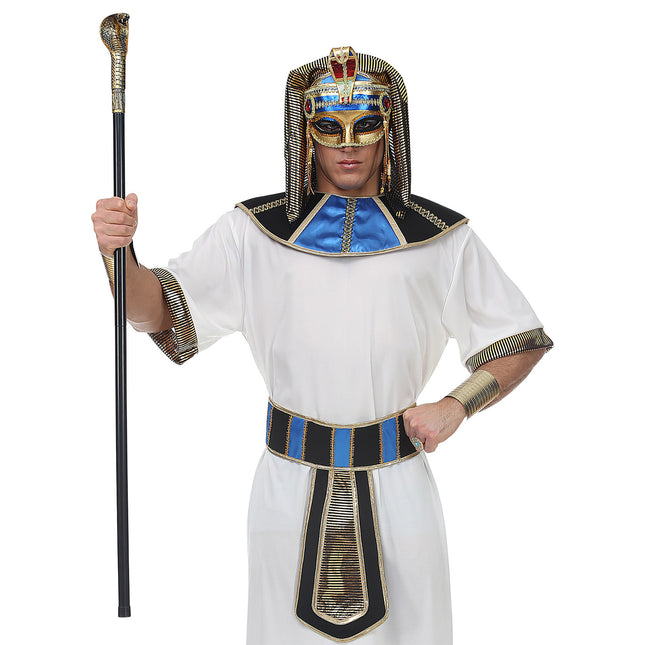 Pharaon kävelykeppi musta kulta