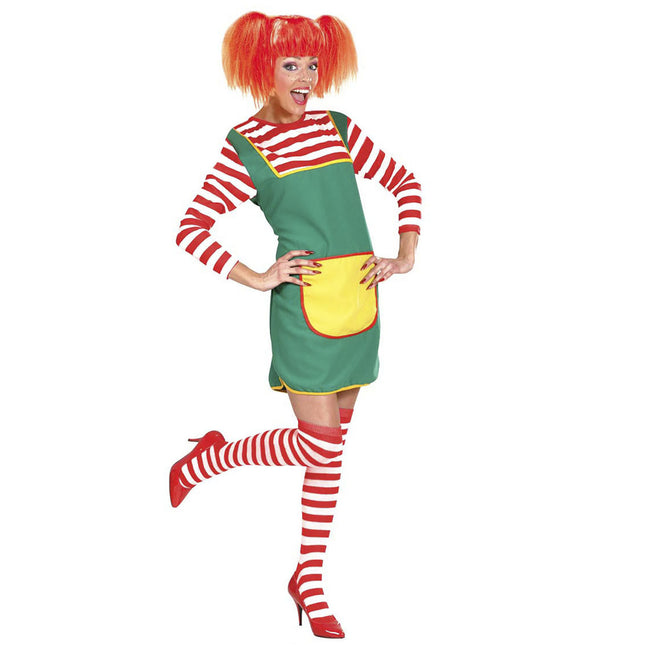 Punaiset valkoiset sukat 64cm