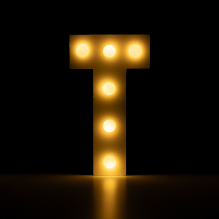 T Light Letter 16.5cm