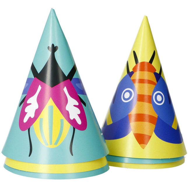 Hyönteinen osapuoli hatut 6kpl