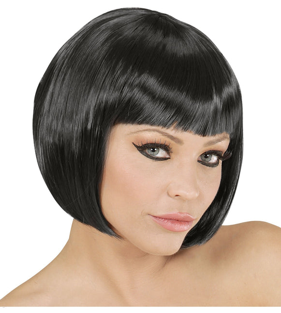 Musta peruukki Bobline