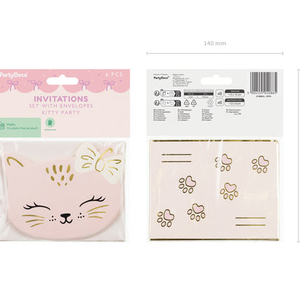 Kissa Kutsut 13cm 6kpl