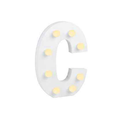 C Light Letter 16.5cm