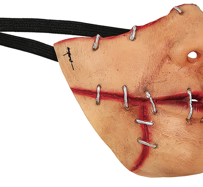 Halloween naamio ompeleet veri